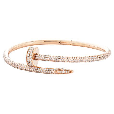 cartier juste un clou nail bracelet|cartier nail bracelet price.